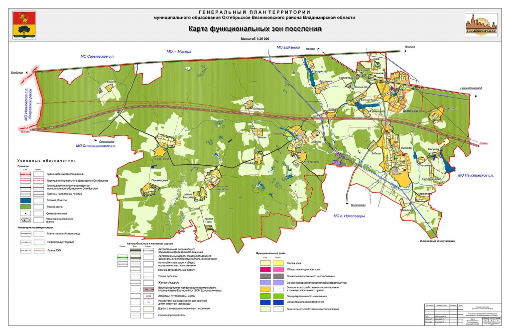 Кадастровая карта вязниковского района владимирской области