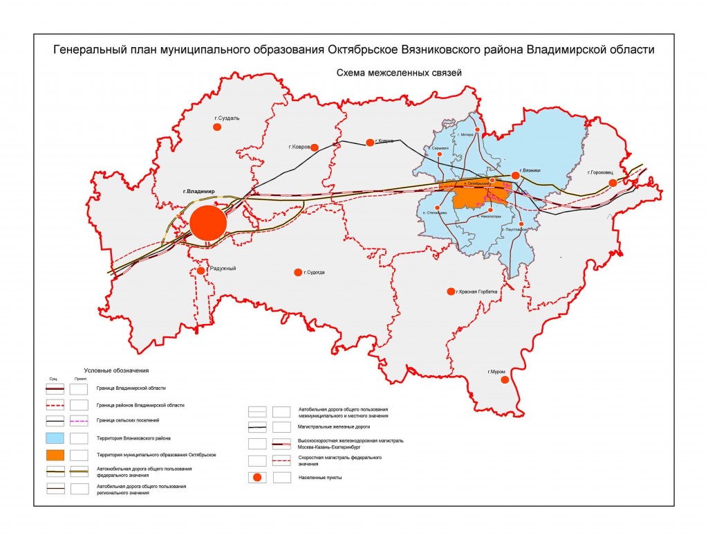 Карта судогодского района