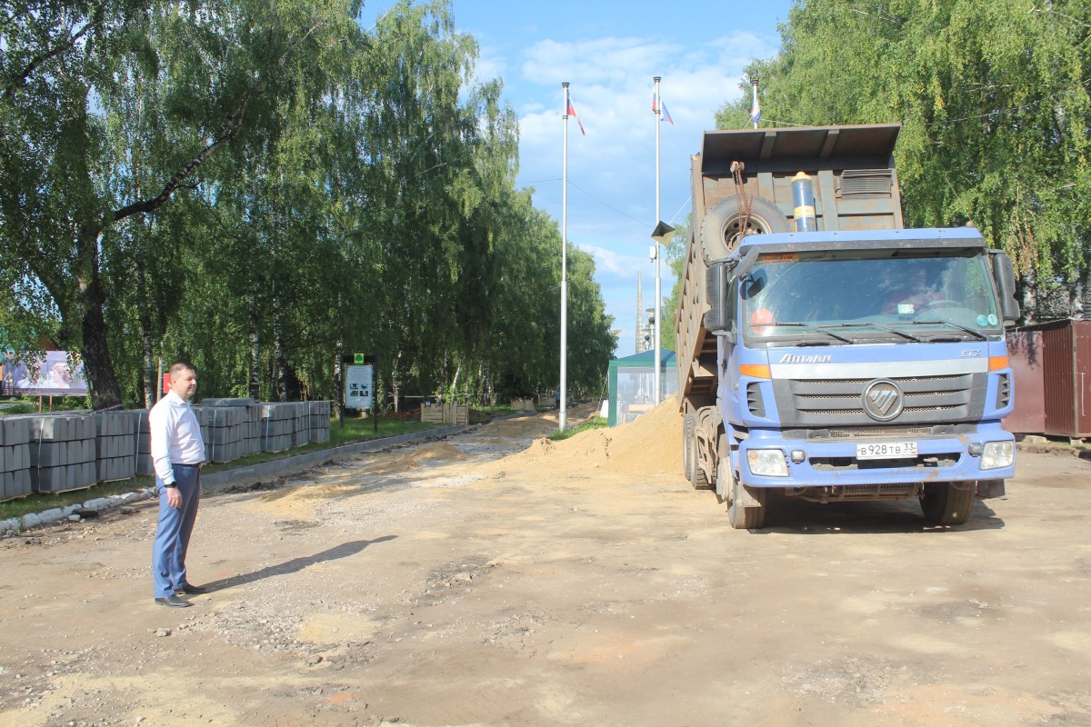 В центре внимания — благоустройство | 20.06.2023 | Вязники - БезФормата